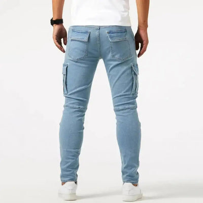 Axton | Vaqueros Cargo Slim Urbanos
