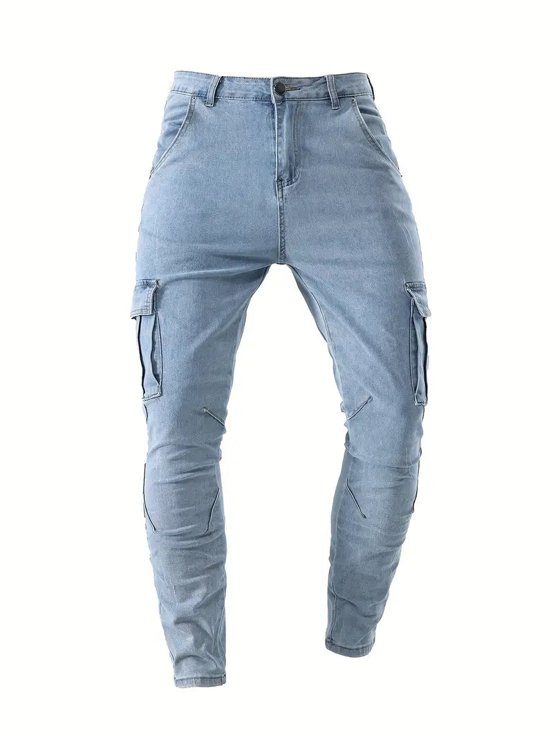 Axton | Vaqueros Cargo Slim Urbanos