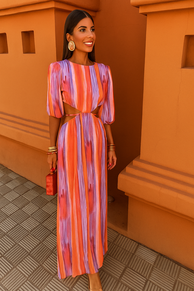 Paloma | Vestido Midi Estilo Moderno