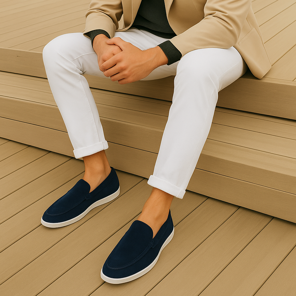Alonso | Mocasines de Lujo de Gamuza