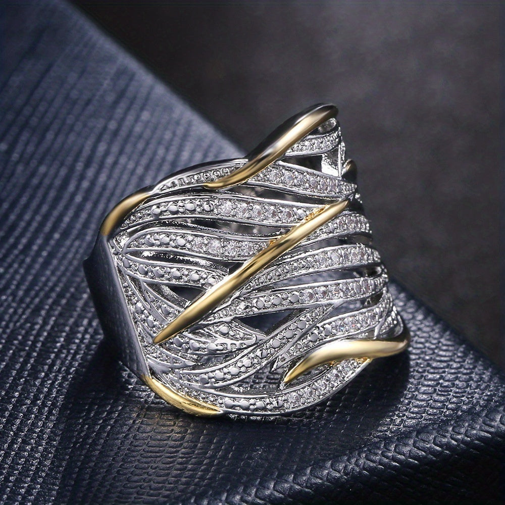 Anillo Viento Dorado