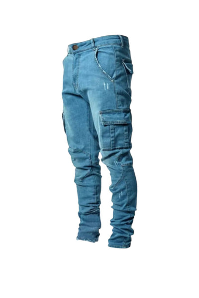Axton | Vaqueros Cargo Slim Urbanos