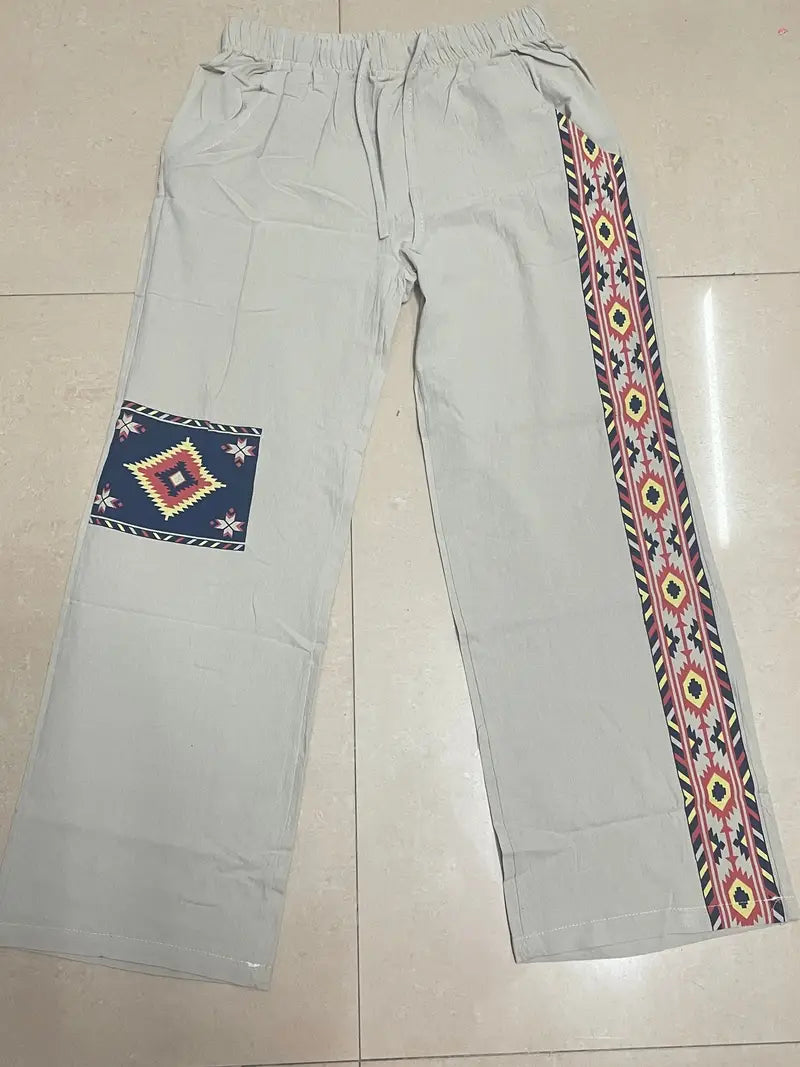 Rafael™ | Pantalón Étnico de Corte Relajado