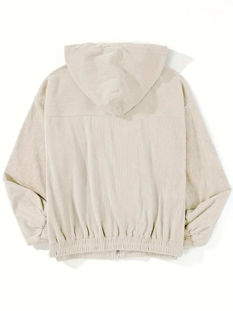 Janey | Chaqueta de Pana con Capucha