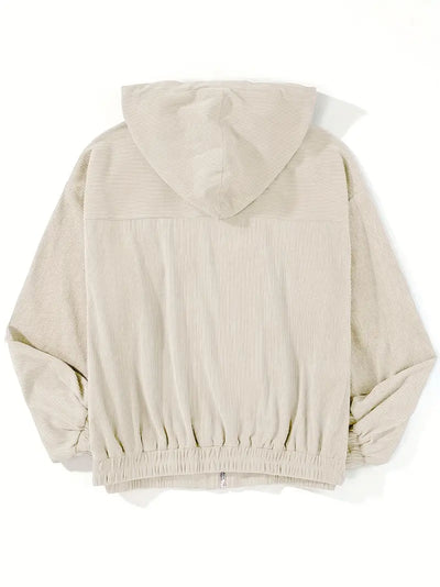 Janey | Chaqueta de Pana con Capucha