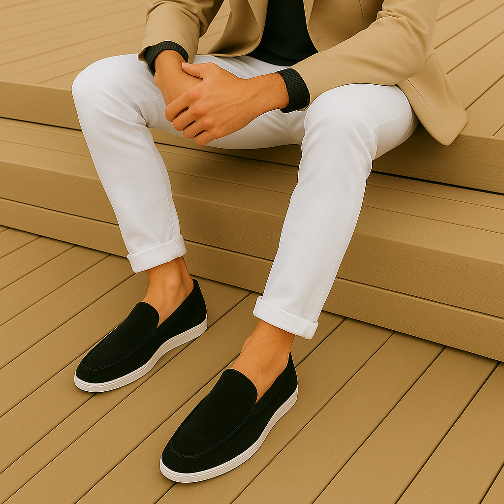 Alonso | Mocasines de Lujo de Gamuza