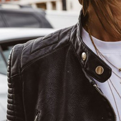 Santana™ | Chaqueta de Cuero Elegante