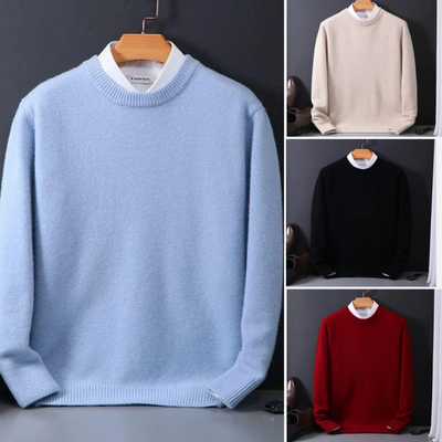 Álvaro™ | Jersey Clásico de Cuello Redondo