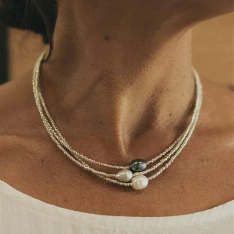 Collar Artesanal de Perlas