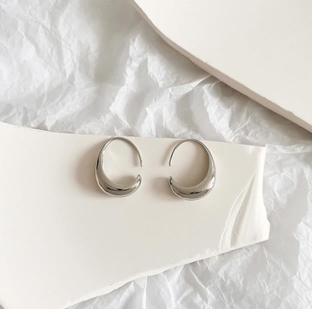 Pendientes Modernos Oro y Plata