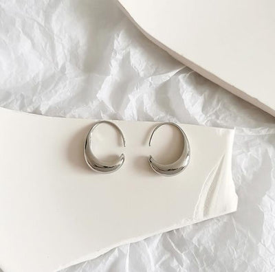 Pendientes Modernos Oro y Plata