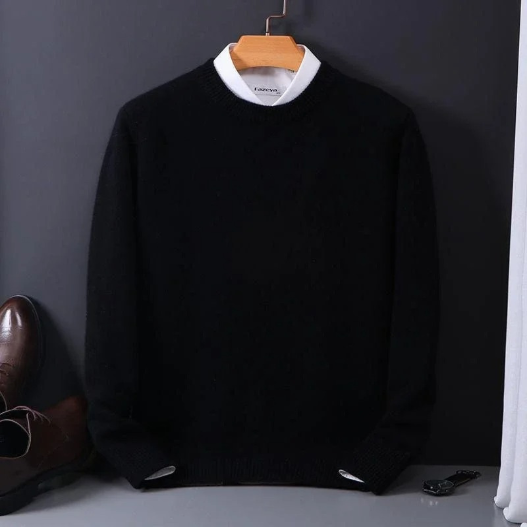 Álvaro™ | Jersey Clásico de Cuello Redondo