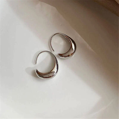 Pendientes Modernos Oro y Plata