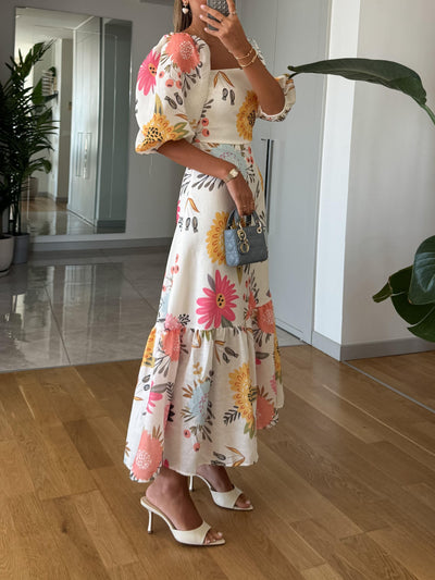 Amelia | Vestido Floral Romántico