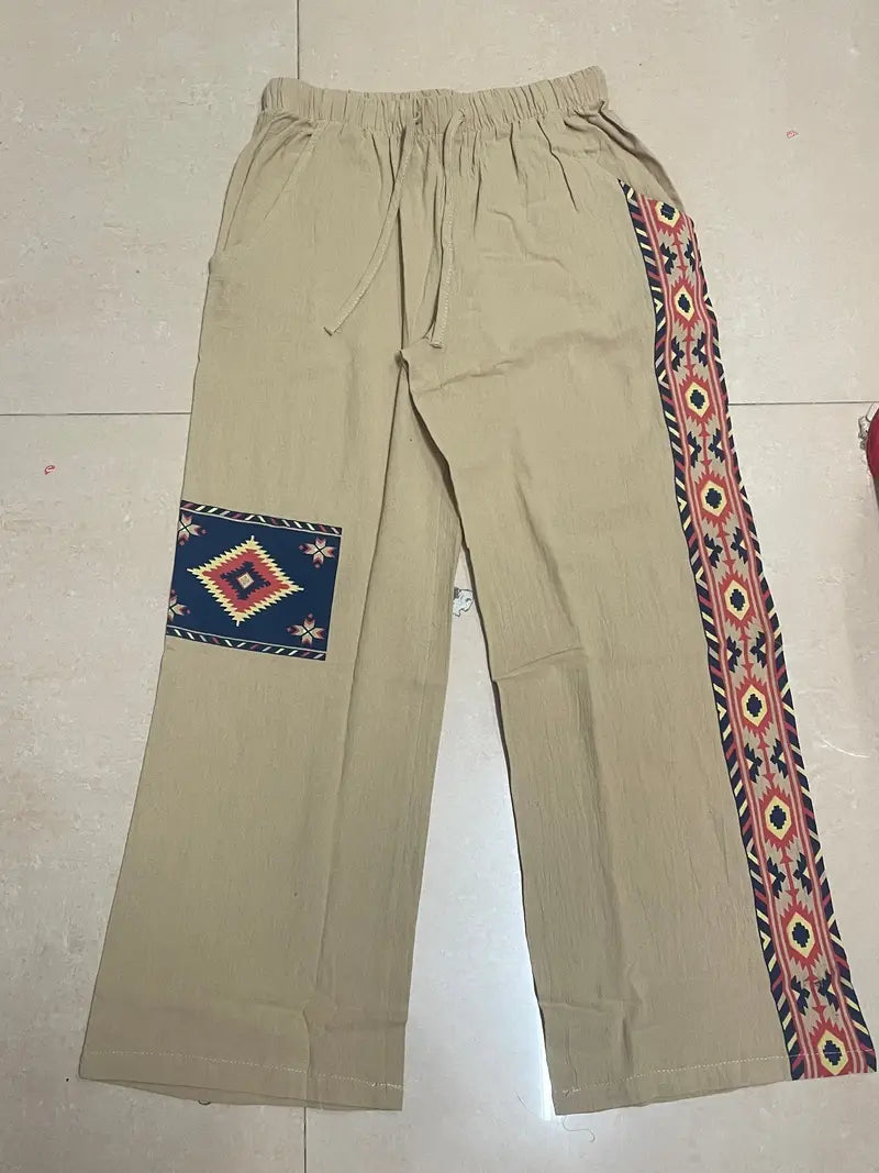Rafael™ | Pantalón Étnico de Corte Relajado