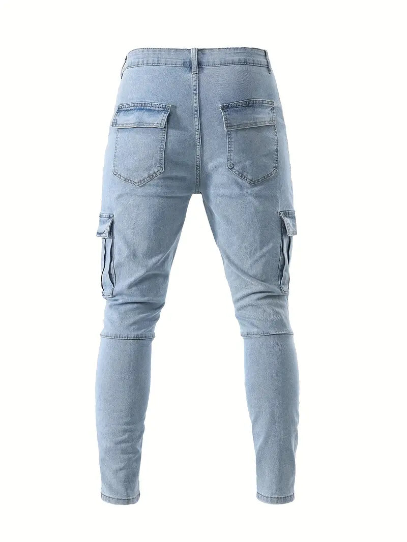 Axton | Vaqueros Cargo Slim Urbanos