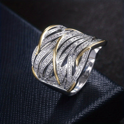 Anillo Viento Dorado