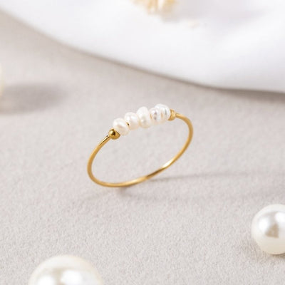 Anillo Aurora de Perlas