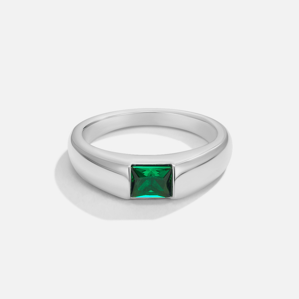 Anillo Esmeralda Real