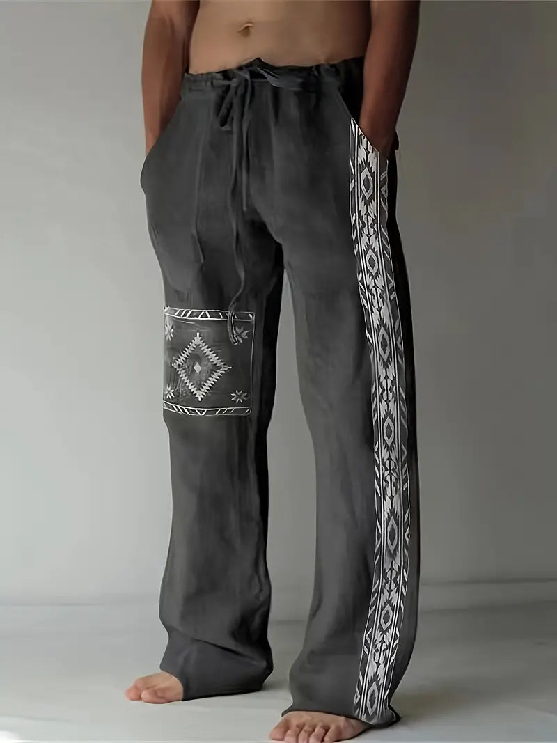 Rafael™ | Pantalón Étnico de Corte Relajado