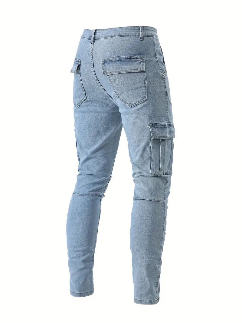 Axton | Vaqueros Cargo Slim Urbanos