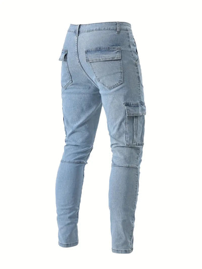 Axton | Vaqueros Cargo Slim Urbanos