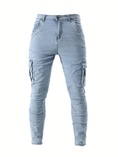 Axton | Vaqueros Cargo Slim Urbanos