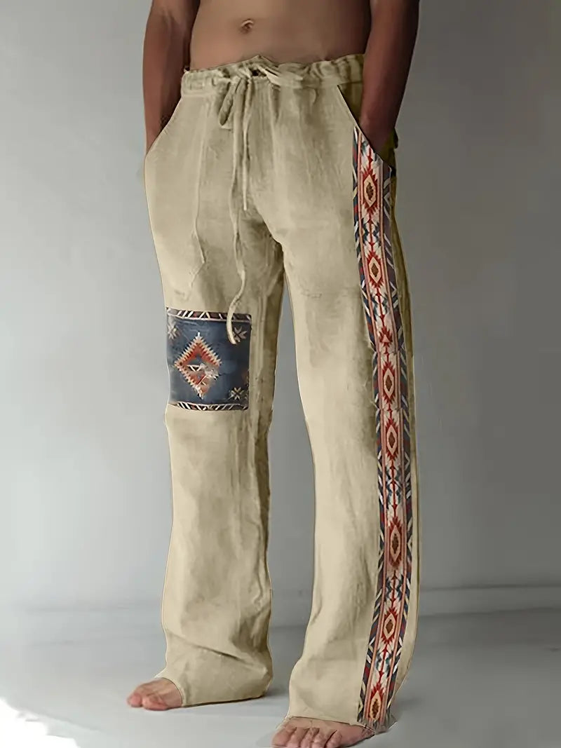Rafael™ | Pantalón Étnico de Corte Relajado