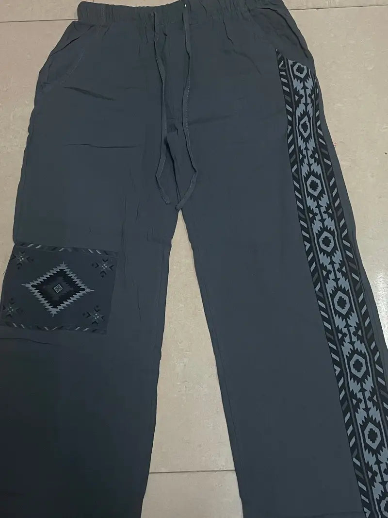Rafael™ | Pantalón Étnico de Corte Relajado
