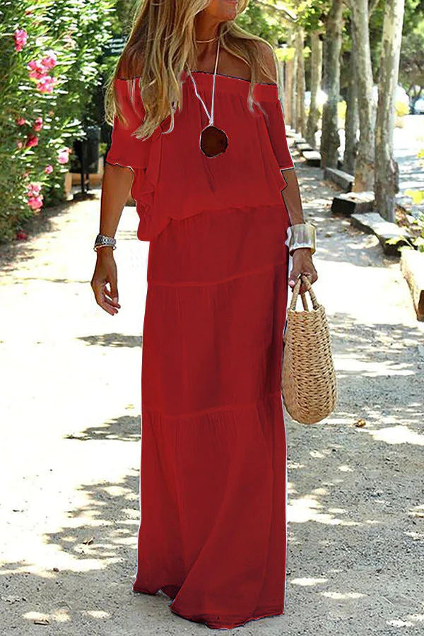 Fiona™ | Vestido Largo de Lino