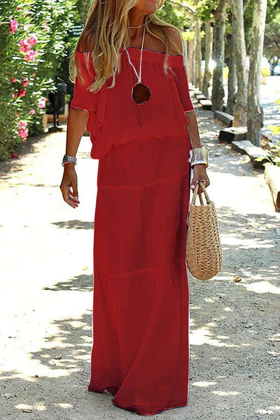 Fiona™ | Vestido Largo de Lino