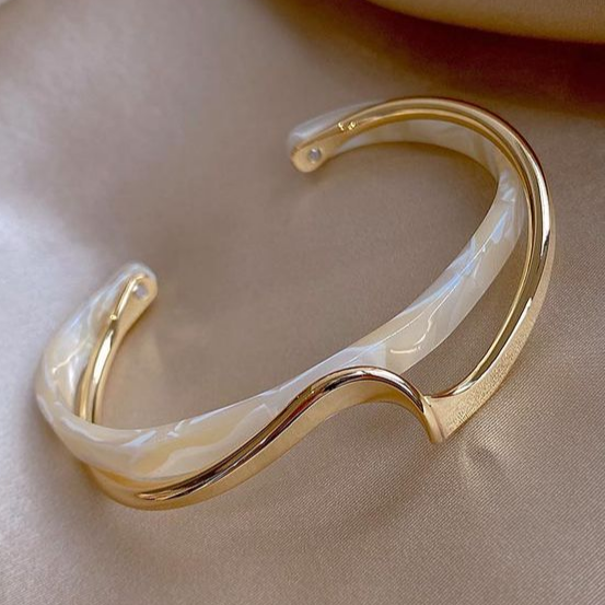 Pulsera Ola Dorada