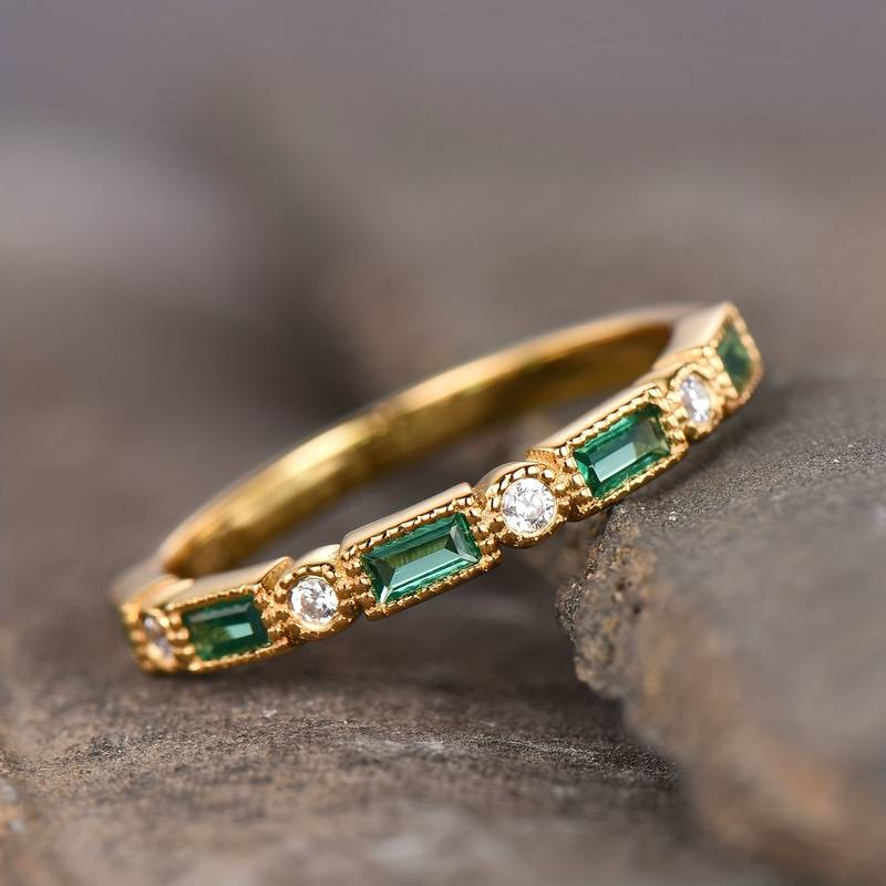 Anillo Esmeralda Real