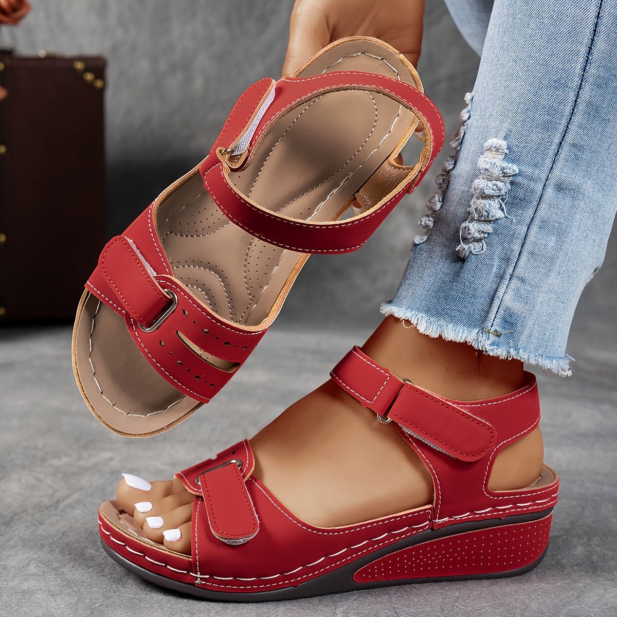 Lenora™ | Sandalias ortopédicas ligeras con soporte óptimo