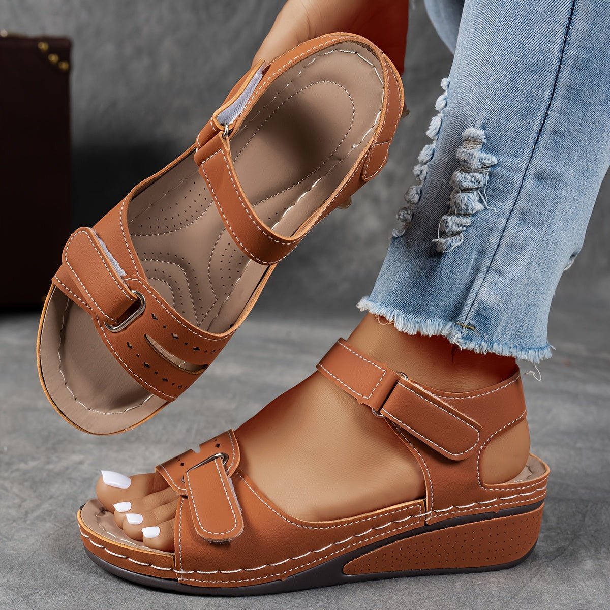 Lenora™ | Sandalias ortopédicas ligeras con soporte óptimo
