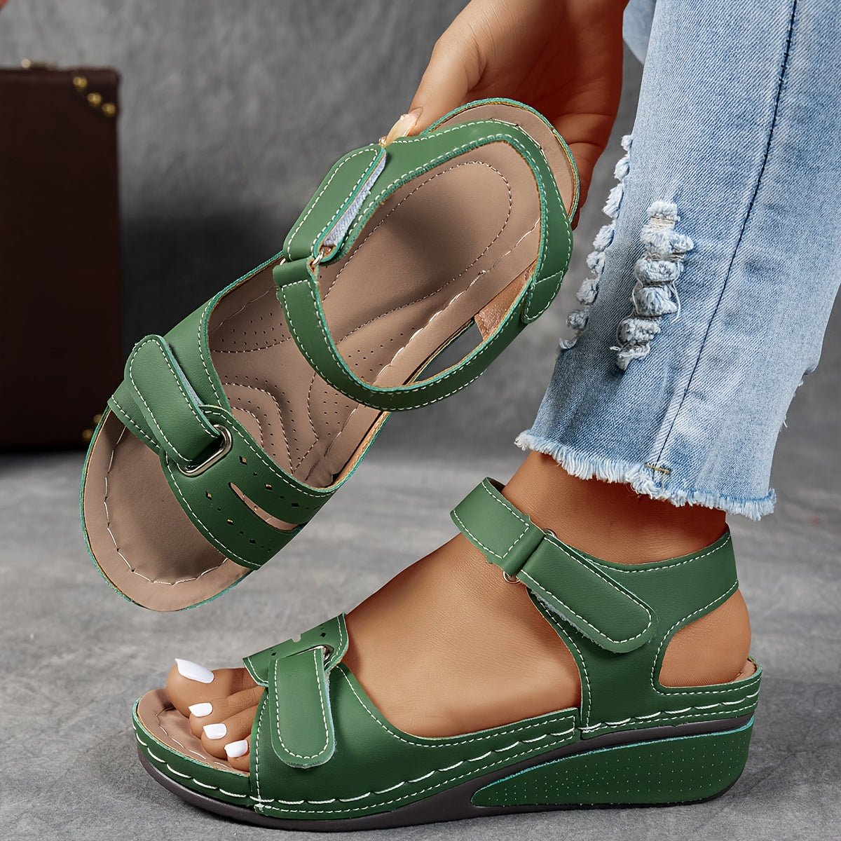 Lenora™ | Sandalias ortopédicas ligeras con soporte óptimo
