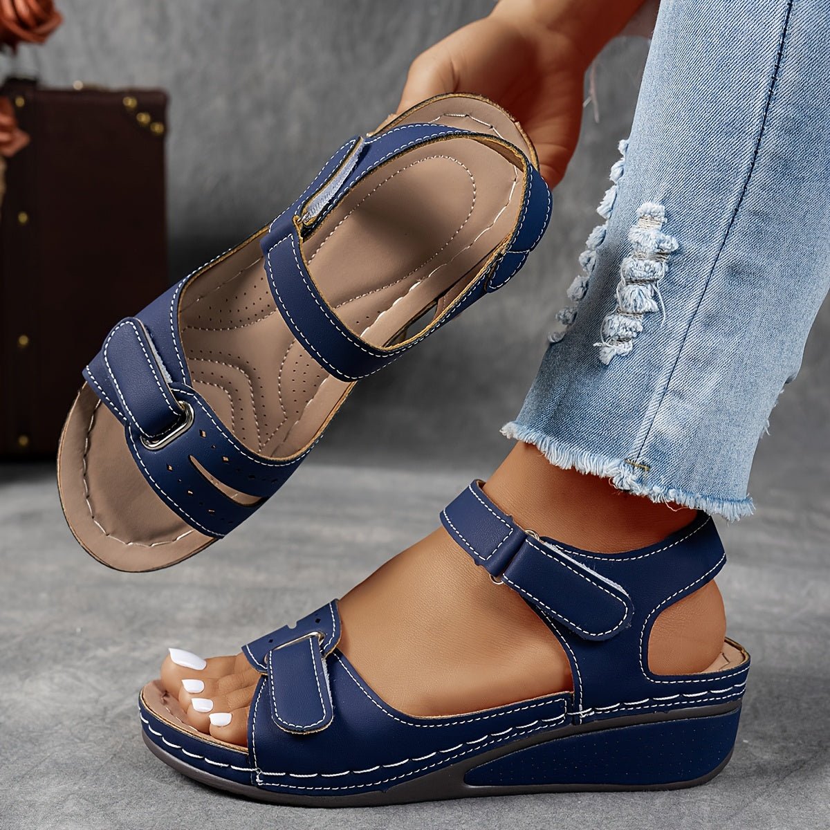 Lenora™ | Sandalias ortopédicas ligeras con soporte óptimo