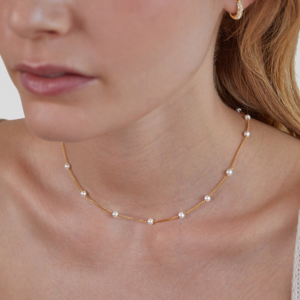 Collar Nura con Perlas
