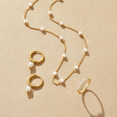 Collar Nura con Perlas